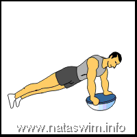 BOSU Plank Tilt