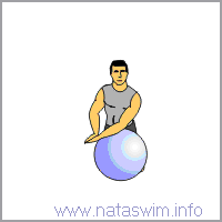 Kneeling Shoulder Stretch with ball