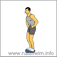 Calf Raise on balance disc